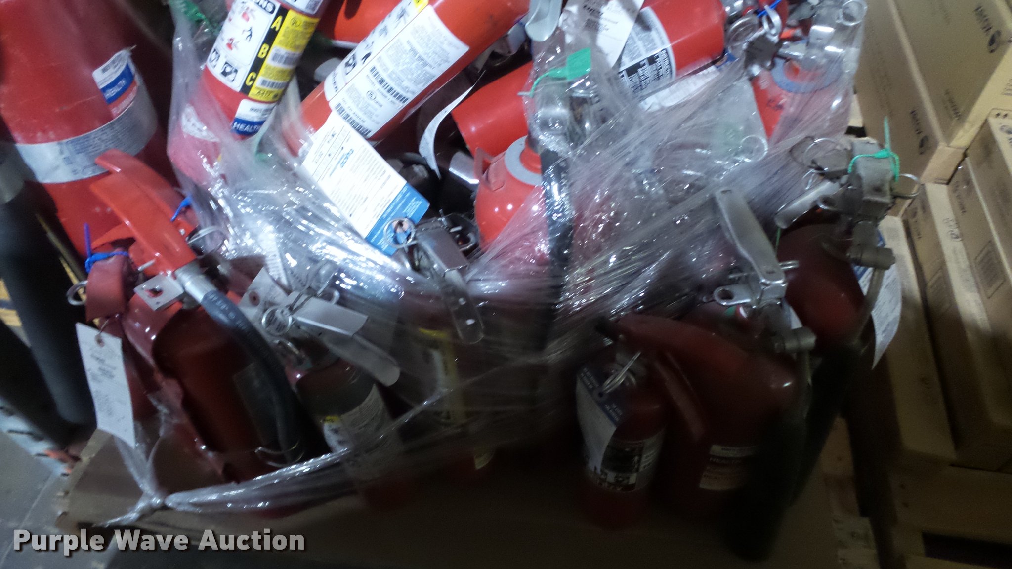Approximately 50 fire extinguishers in Junction City, KS Item BU9215