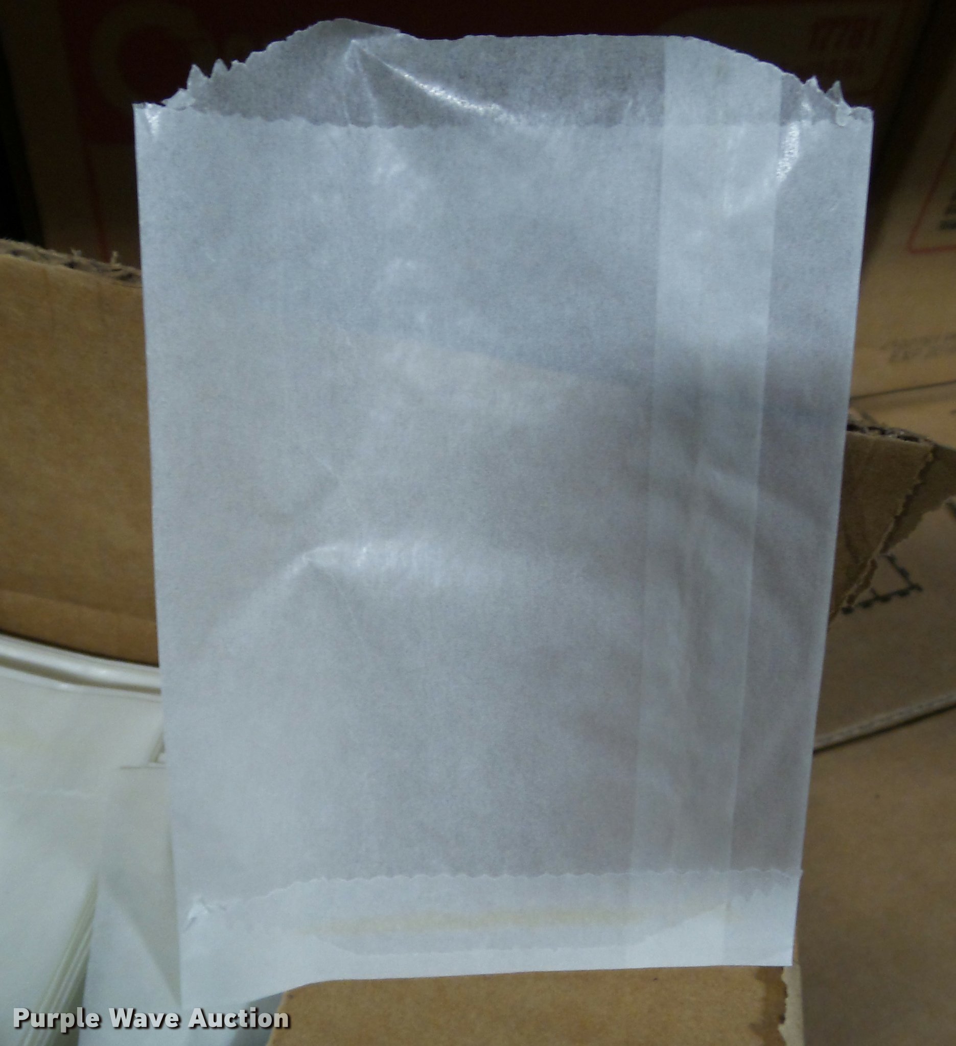 Approximately 86 boxes of plain glassine bags in Des Moines, IA Item