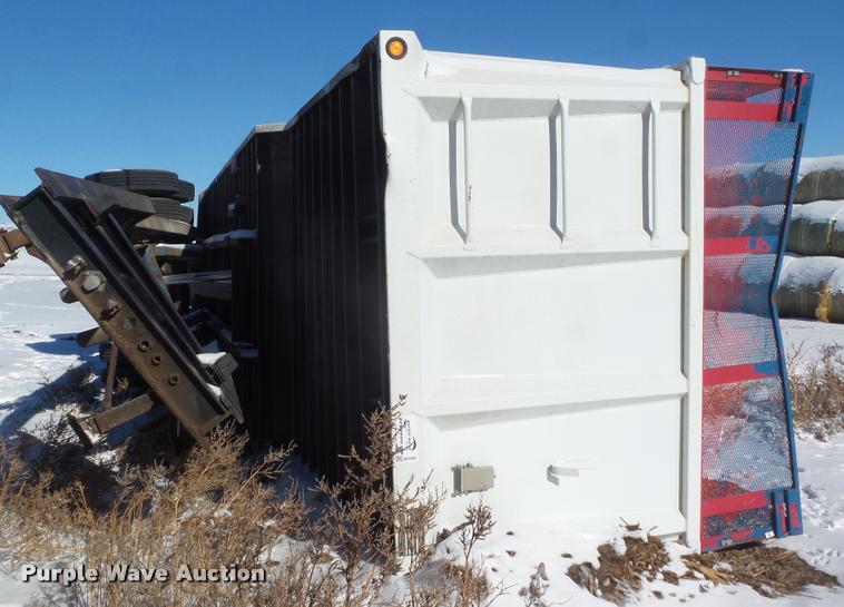 image for item DA7500 2006 Hitchcock end dump trailer