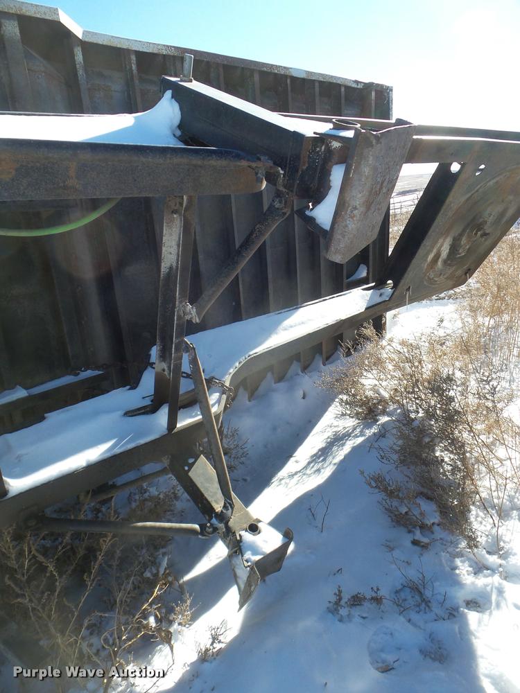 image for item DA7500 2006 Hitchcock end dump trailer