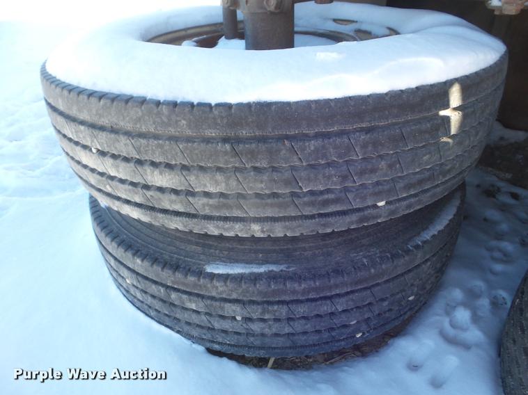 image for item DA7500 2006 Hitchcock end dump trailer