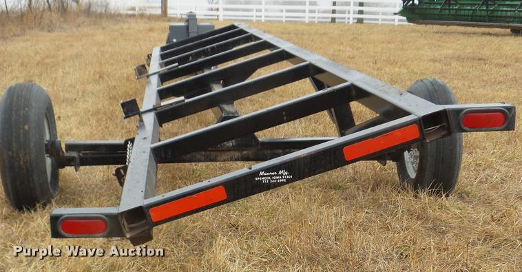 image for item DB2874 2004 Maurer Manufacturing Inc. header trailer