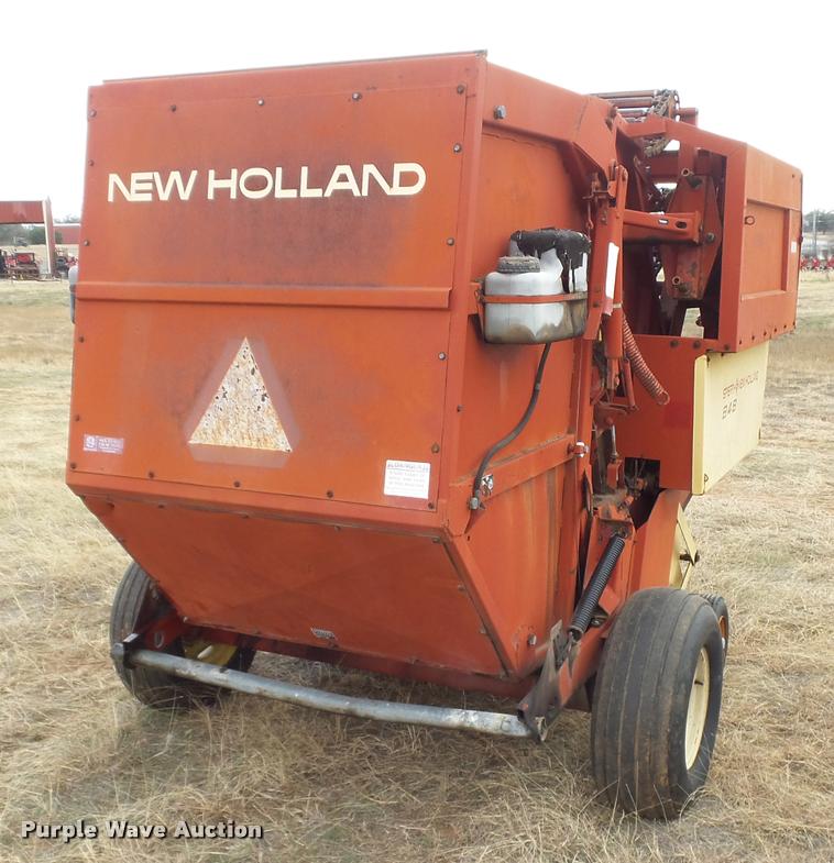 image for item DE9510 1985 New Holland 848 round baler