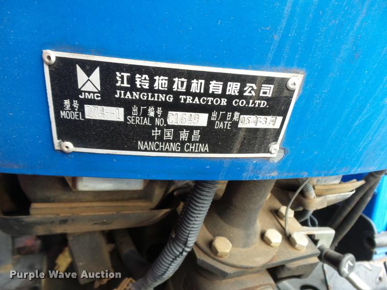 image for item DE9515 Lenar 274-1 MFWD tractor