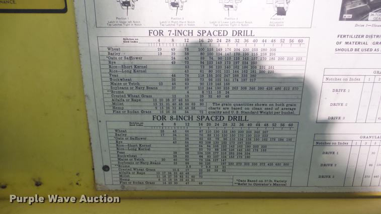 image for item DF9212 John Deere FB8 grain drill