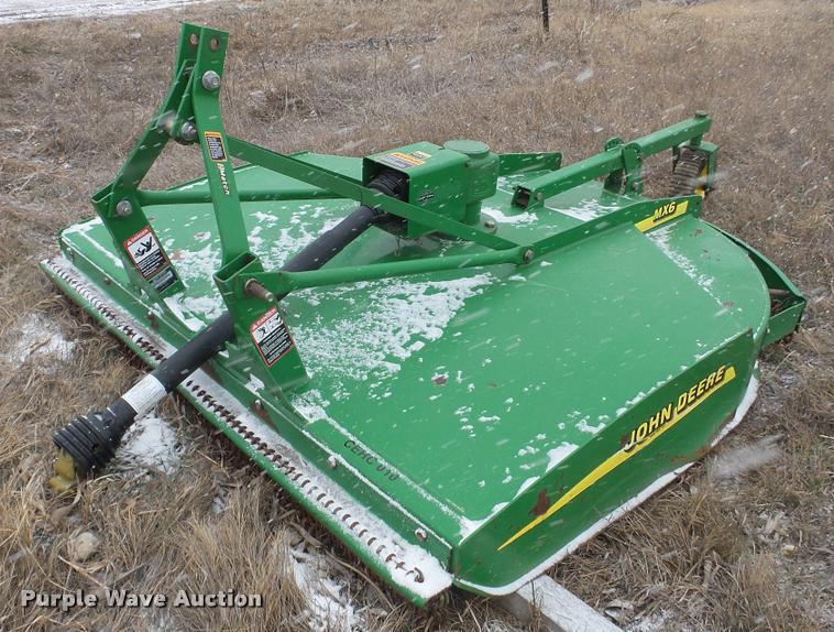 image for item DF9214 John Deere MX6 rotary mower