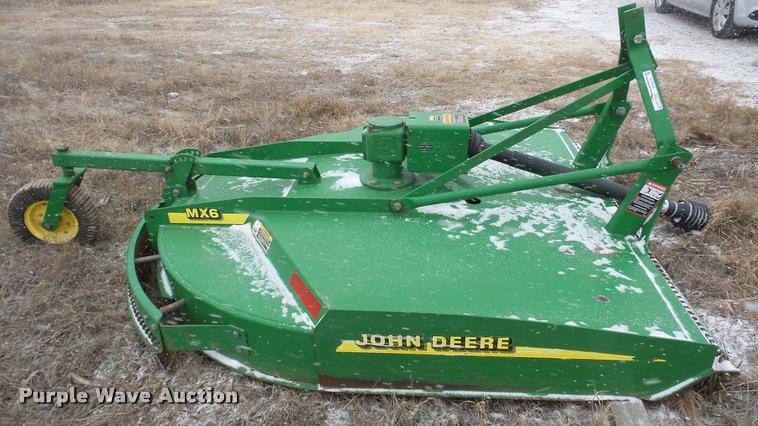 image for item DF9214 John Deere MX6 rotary mower