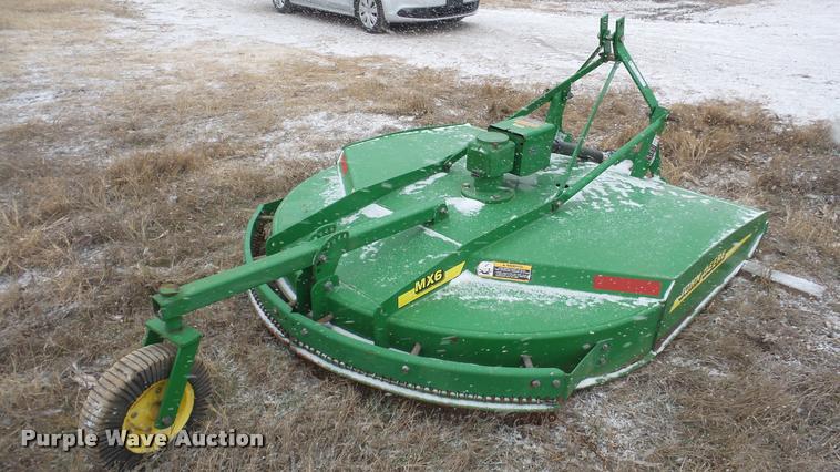 image for item DF9214 John Deere MX6 rotary mower