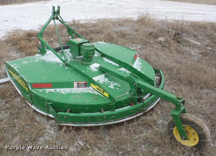 image for item DF9214 John Deere MX6 rotary mower