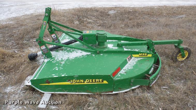 image for item DF9214 John Deere MX6 rotary mower