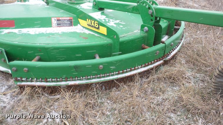 image for item DF9214 John Deere MX6 rotary mower