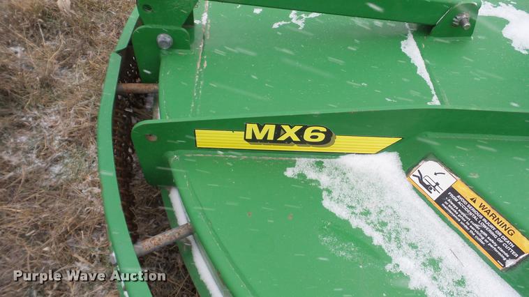 image for item DF9214 John Deere MX6 rotary mower