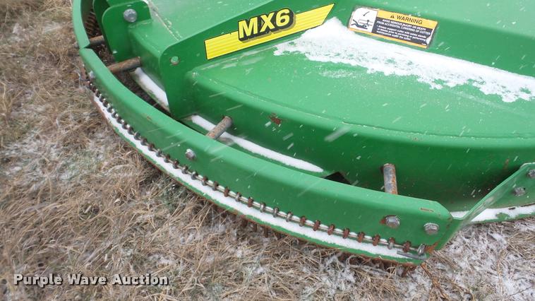 image for item DF9214 John Deere MX6 rotary mower