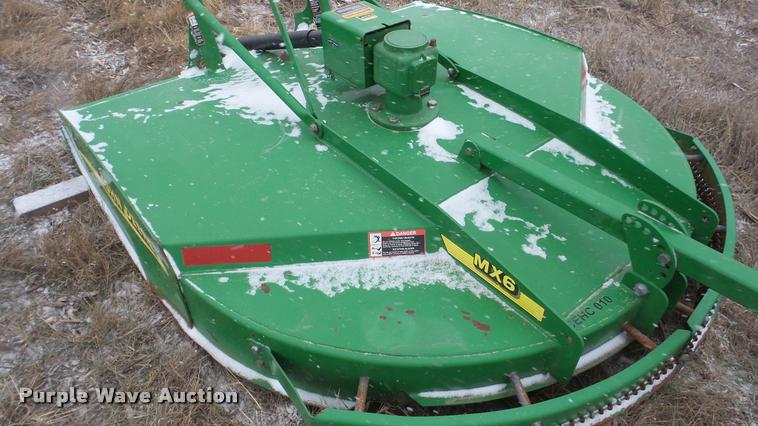 image for item DF9214 John Deere MX6 rotary mower
