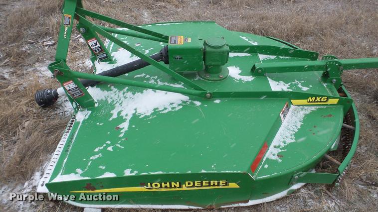 image for item DF9214 John Deere MX6 rotary mower