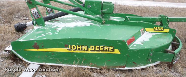 image for item DF9214 John Deere MX6 rotary mower