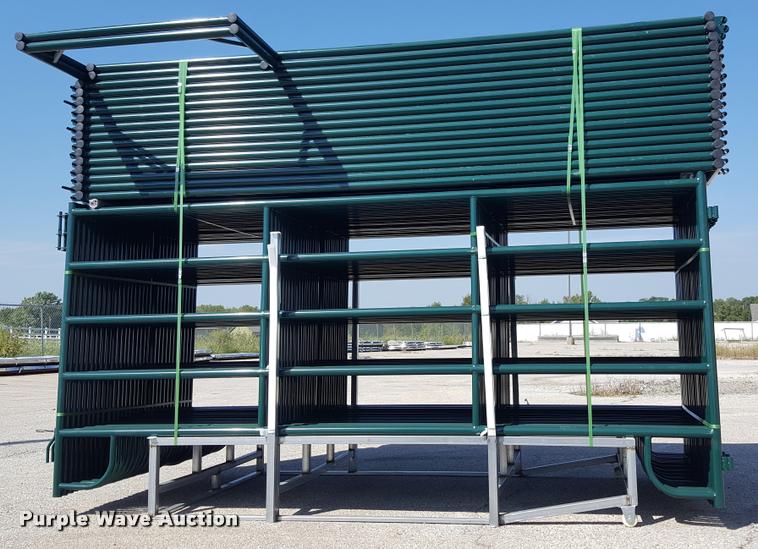 image for item F1026 (46) five bar corral panels