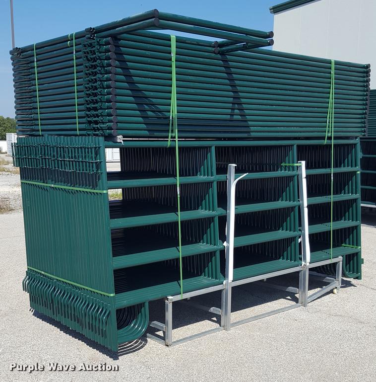image for item F1026 (46) five bar corral panels