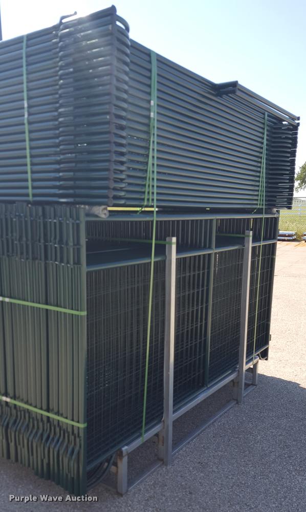 image for item F1027 (56) corral panels with mesh