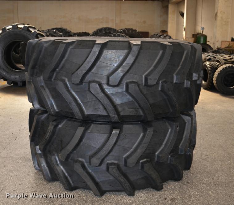 image for item F1118 (2) Tracpro 668 710/70R38 TL radial tires