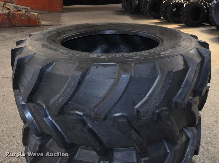 image for item F1118 (2) Tracpro 668 710/70R38 TL radial tires