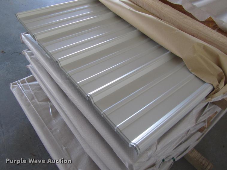 image for item F1993 (30) sheets of metal siding/roofing