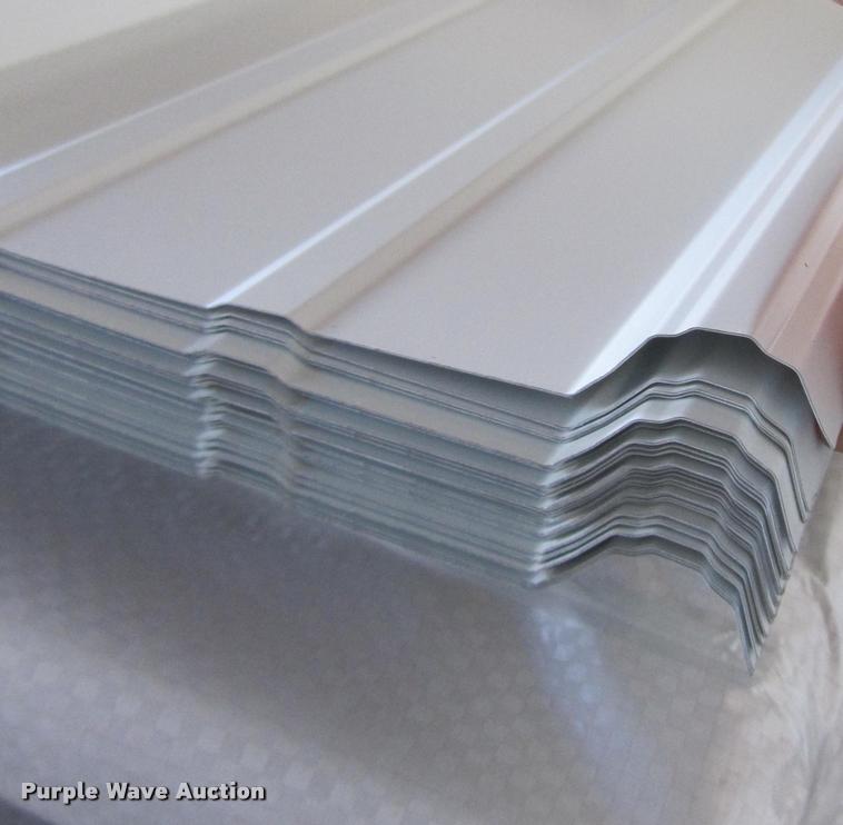 image for item F1993 (30) sheets of metal siding/roofing