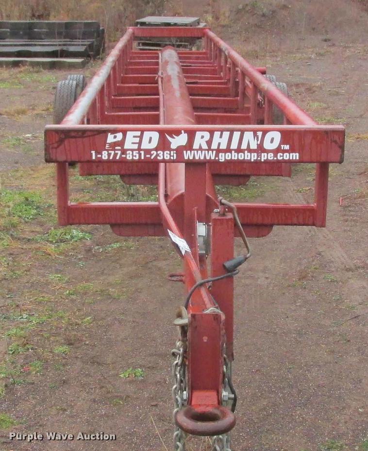 image for item K6195 Red Rhino hay trailer