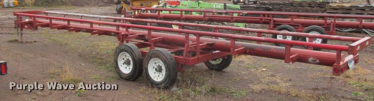 image for item K6195 Red Rhino hay trailer