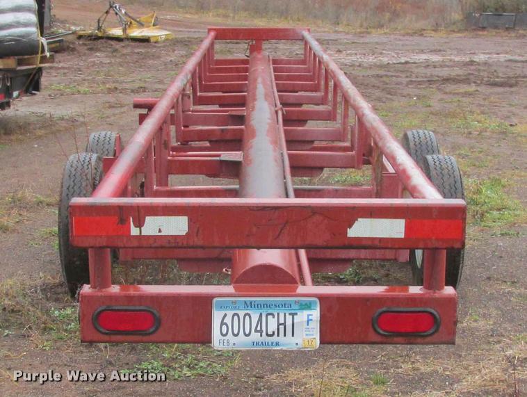 image for item K6195 Red Rhino hay trailer