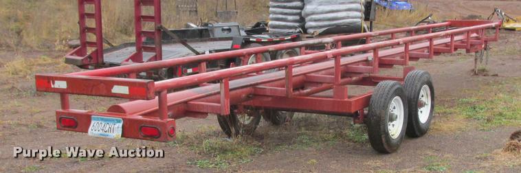 image for item K6195 Red Rhino hay trailer