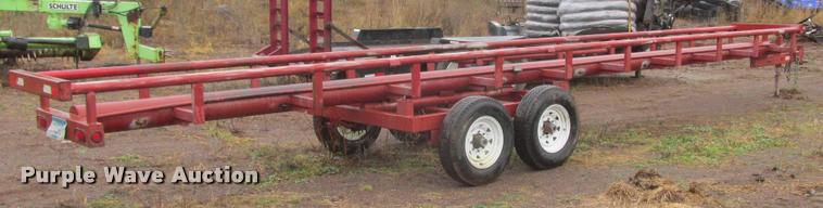 image for item K6195 Red Rhino hay trailer