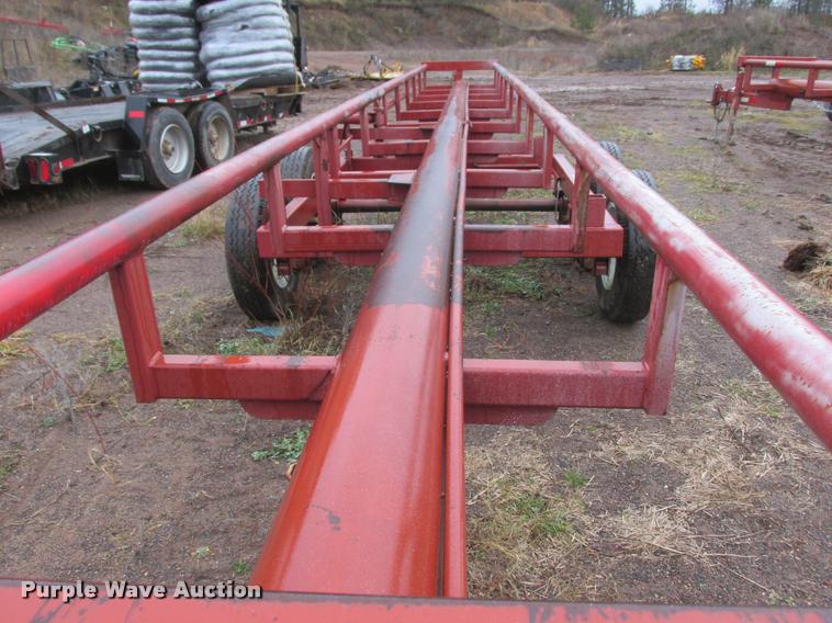 image for item K6195 Red Rhino hay trailer