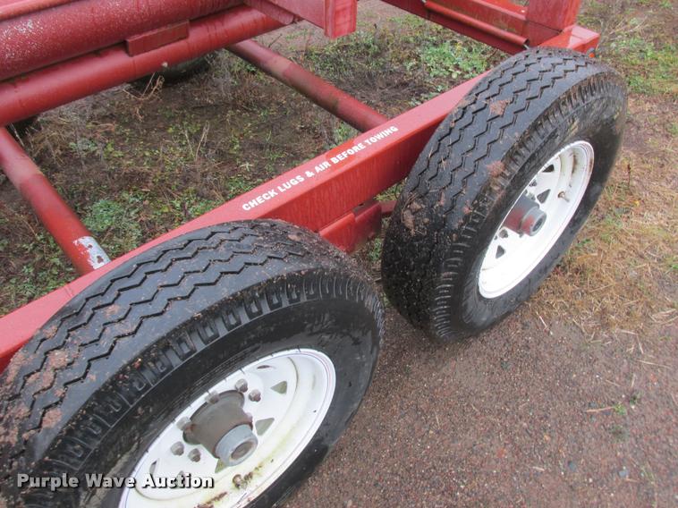 image for item K6195 Red Rhino hay trailer