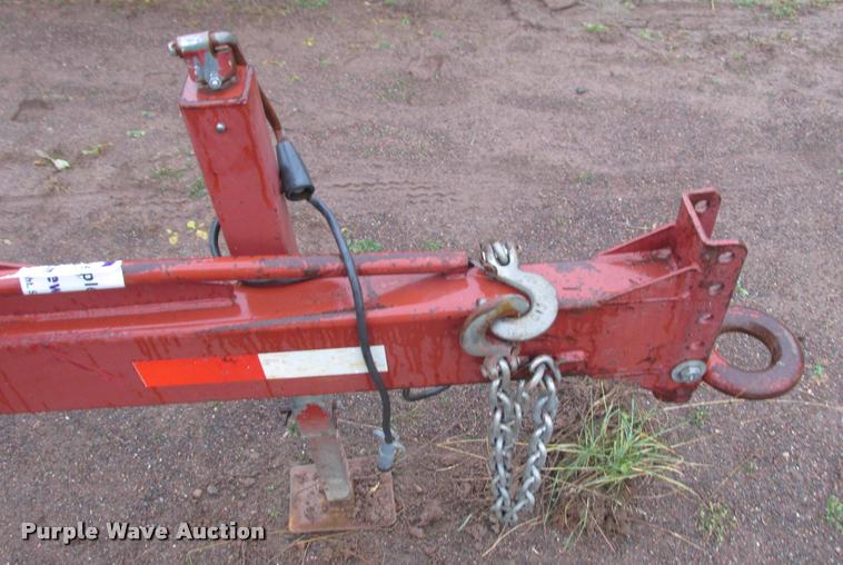 image for item K6195 Red Rhino hay trailer