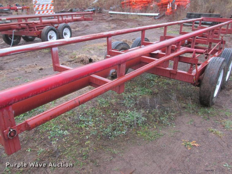 image for item K6195 Red Rhino hay trailer