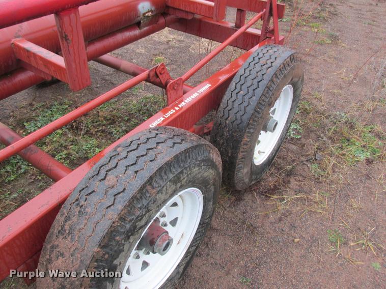 image for item K6195 Red Rhino hay trailer