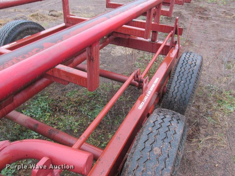 image for item K6195 Red Rhino hay trailer