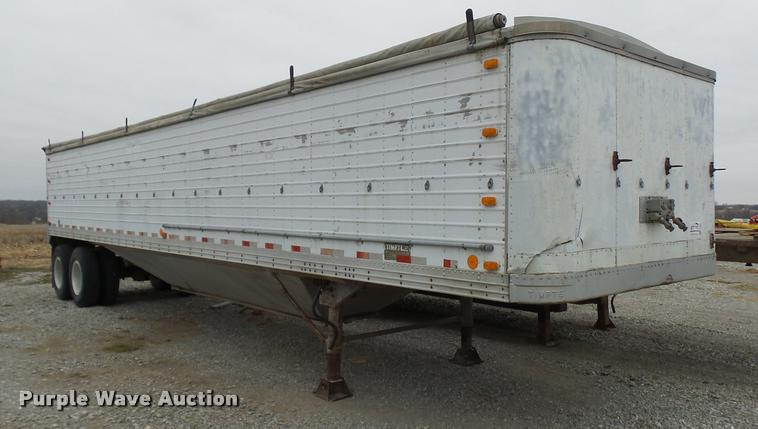 image for item L7185 1974 Timpte grain trailer