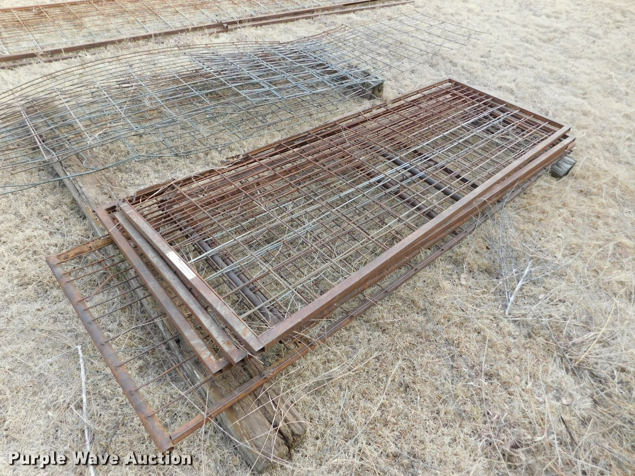 Galvanized hog panels in Wright, KS Item DI9631 sold Purple Wave