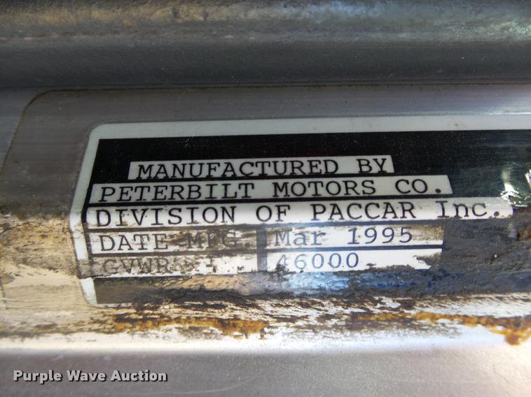 image for item DB4623 1995 Peterbilt 379 semi truck
