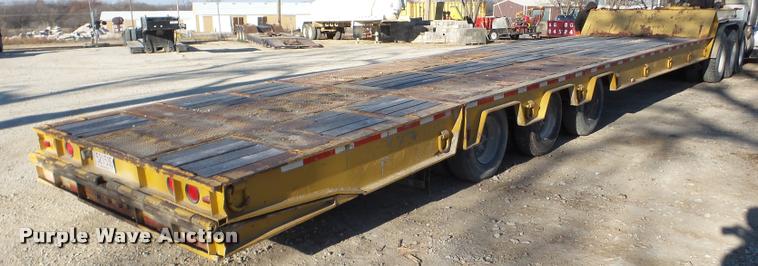 image for item DB5390 1983 Trail King 1350 equipment trailer