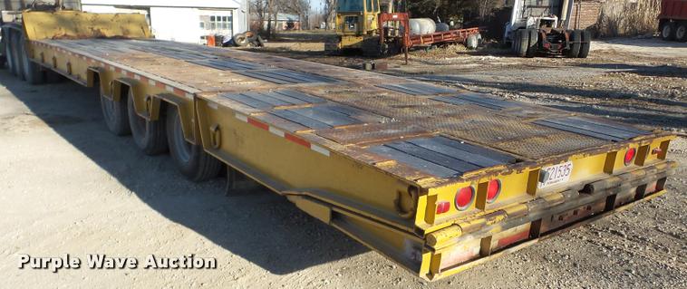 image for item DB5390 1983 Trail King 1350 equipment trailer