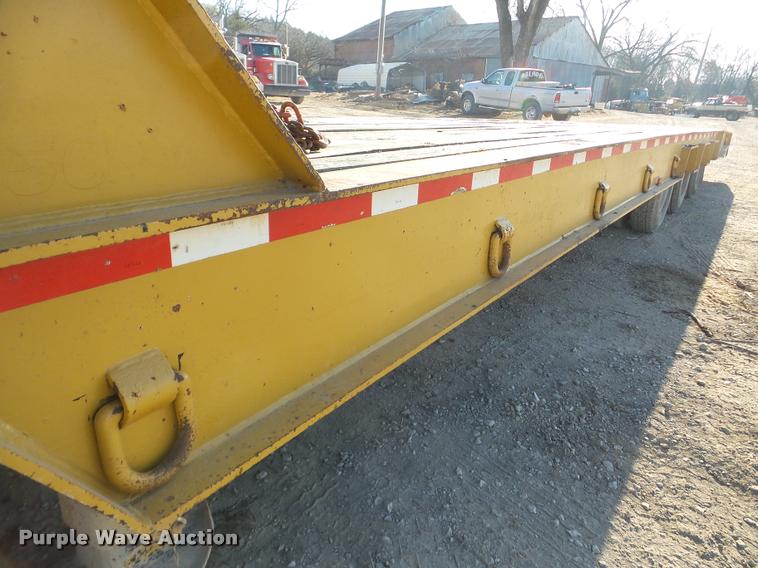 image for item DB5390 1983 Trail King 1350 equipment trailer