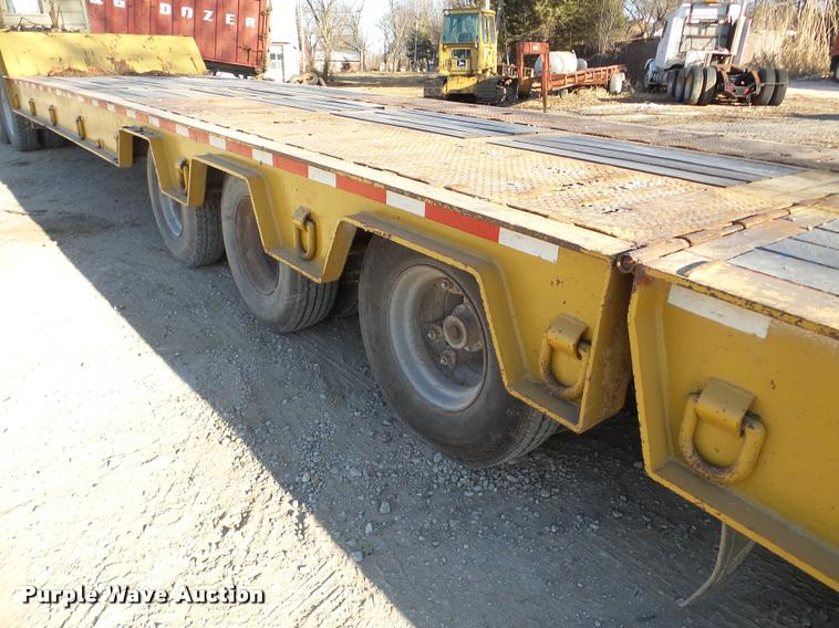 image for item DB5390 1983 Trail King 1350 equipment trailer