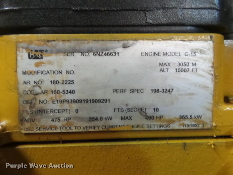 image for item DG9376 Caterpillar 6NZ six cylinder turbo diesel engine