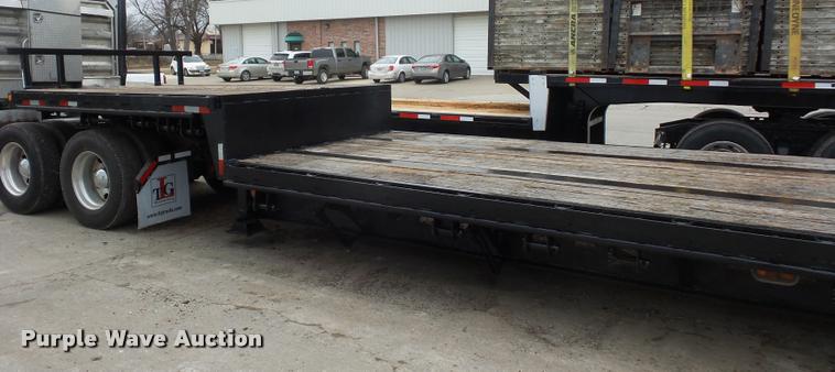 image for item L4503 1992 Trail King drop deck trailer