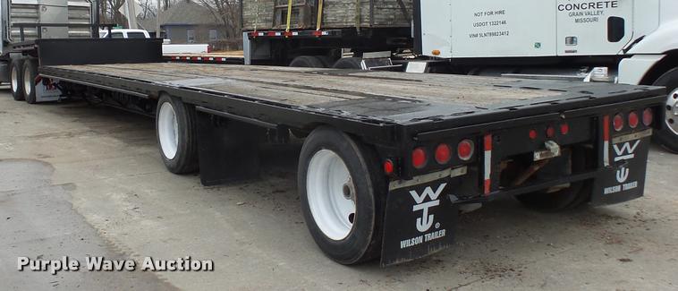 image for item L4503 1992 Trail King drop deck trailer