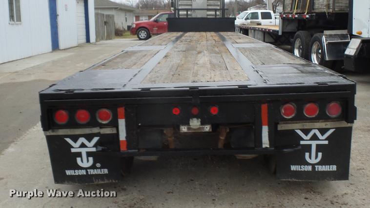 image for item L4503 1992 Trail King drop deck trailer