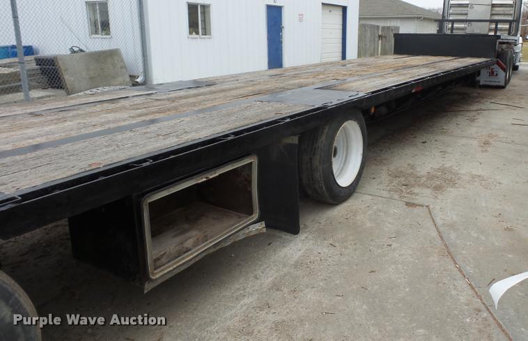 image for item L4503 1992 Trail King drop deck trailer